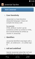 Javascript Tips Box اسکرین شاٹ 1