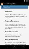 Javascript Tips Box screenshot 2