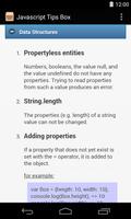 Javascript Tips Box اسکرین شاٹ 3