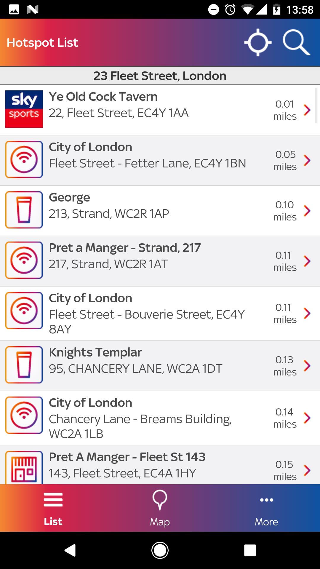 Sky Finder App Sky Finder App