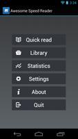 Awesome Speed Reader capture d'écran 2