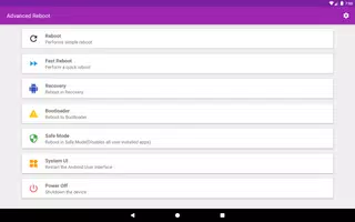 Advanced Reboot screenshot 2