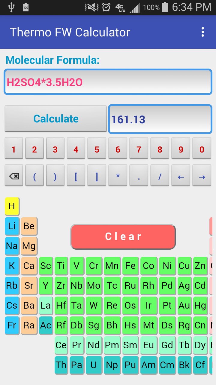 Thermo Fw Calculator For Android Apk Download
