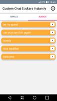 Custom Chat Stickers Instantly capture d'écran 1