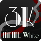 3K MNML White icon