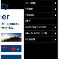 Tillamook County Pioneer screenshot 1