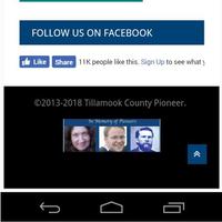 Tillamook County Pioneer capture d'écran 2