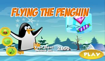 Flying penguin (Free Game) Affiche