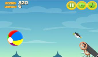 Flying penguin (Free Game) ภาพหน้าจอ 1