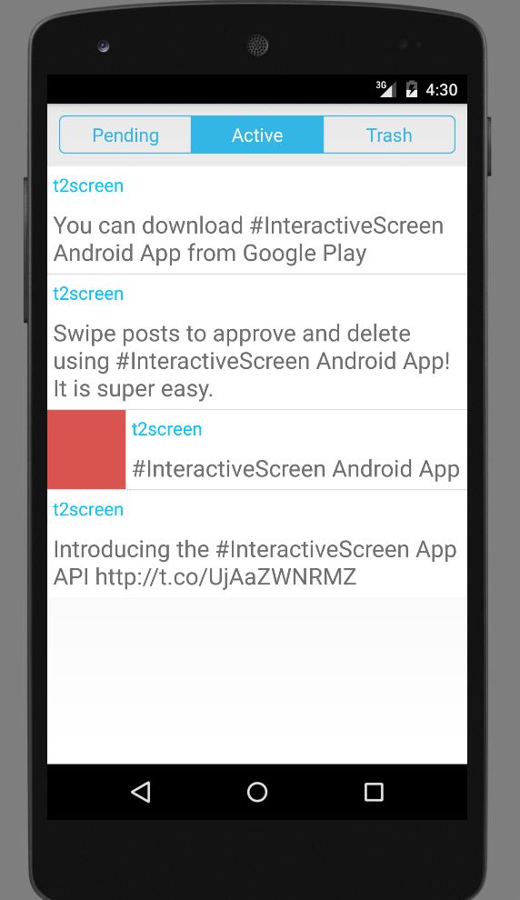 Interactive android