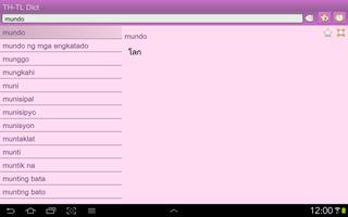 Thai Filipino dictionary capture d'écran 3