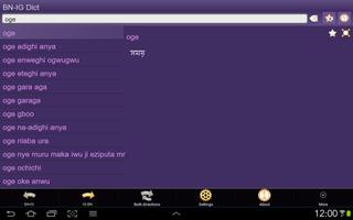 Bengali Igbo dictionary capture d'écran 2