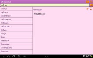 English Kazakh dictionary capture d'écran 3