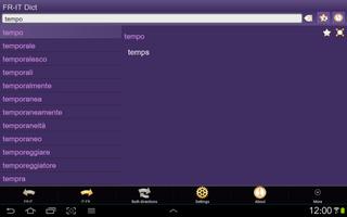 French Italian dictionary screenshot 2
