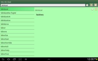 Hungarian Igbo dictionary скриншот 1