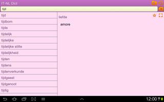 Italian Dutch dictionary screenshot 3