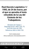 Estatuto de los Trabajadores الملصق