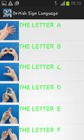 British Sign Language Affiche