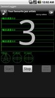 1 Schermata Sensor Logger.