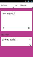 English to spanish translation 海报