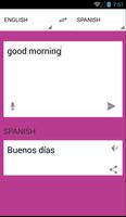English to spanish translation screenshot 1