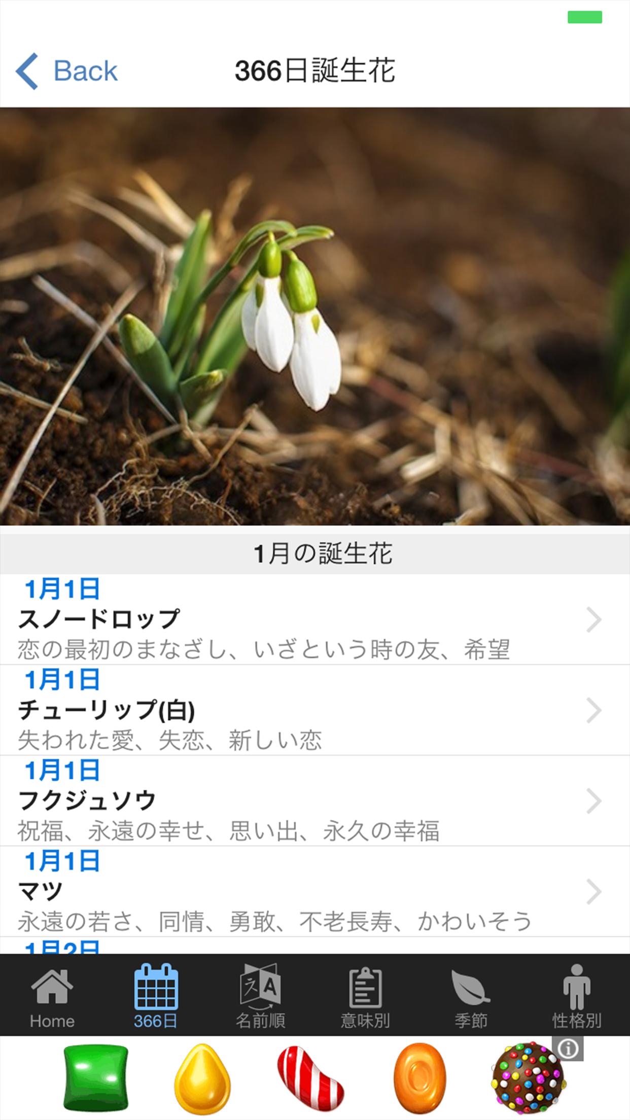花言葉と誕生花検索 ハナバナ 占いつき Dlya Android Skachat Apk