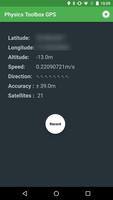 Physics Toolbox GPS الملصق