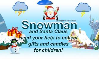 Snowman and Santa Claus Ekran Görüntüsü 3
