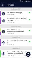 برنامه‌نما Qt World Summit 2017 - Official Conference App عکس از صفحه