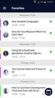 Qt World Summit 2017 - Official Conference App capture d'écran 2