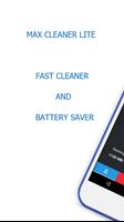 Max Cleaner Lite - Phone Cleaner & Battery Saver poster
