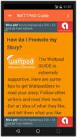 Guide for Wattpad poster