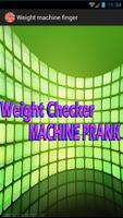 Weight machine finger - Prank ポスター