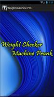 Fingerprint weight machine jeu Poster