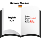 Deutschland Bibel App : Deutsch /Englisch /Ara/Tur आइकन