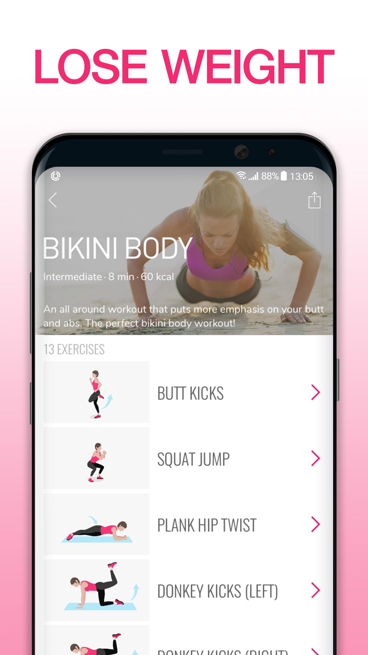 Workout for Women | Weight Loss Fitness App by 7M APK 4.2.2 Download