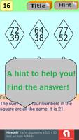 NumberPuzzle2 -Aim for High IQ تصوير الشاشة 3