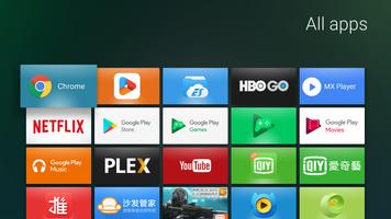 App Tray for TV (Launcher) imagem de tela 1