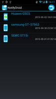 プッシュ通知API ~NotifyDroid~ capture d'écran 3