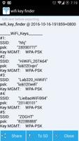 WiFi Key Finder (Root) स्क्रीनशॉट 1