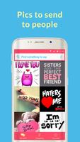 ZEDGE Snakk (beta) Pics 4 Msgs Plakat