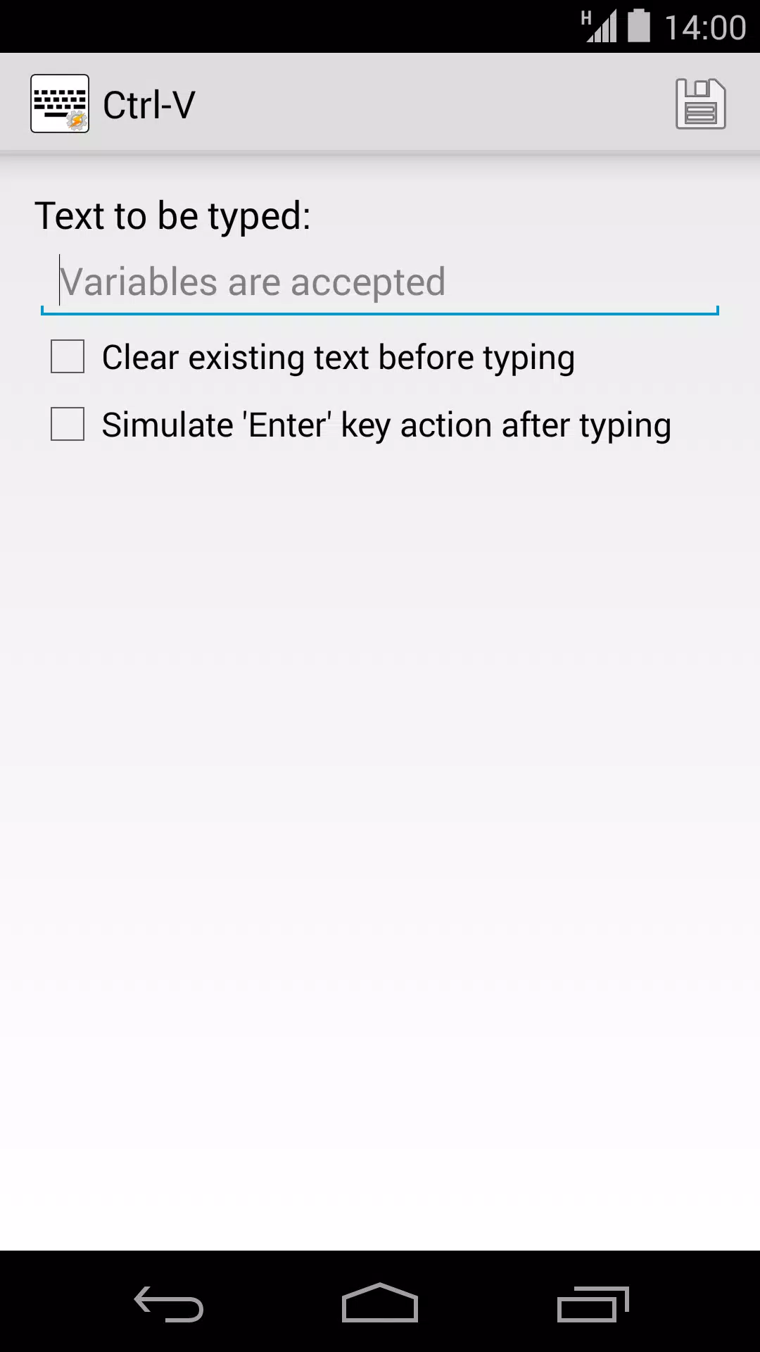 Ctrl-V Keyboard for Tasker APK for Android Download
