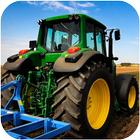 3D Farm Tractor آئیکن