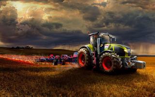 3D Farm Tractor imagem de tela 2