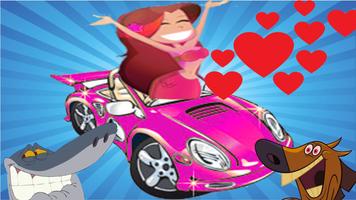 zig  mermaid : marina shark super girl car racing โปสเตอร์