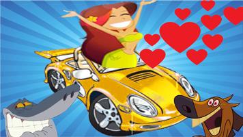 zig  mermaid : marina shark super girl car racing screenshot 2