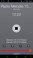 Radio Melodia 105.3 FM Huaraz Plakat