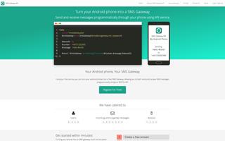 SMS Gateway API capture d'écran 1