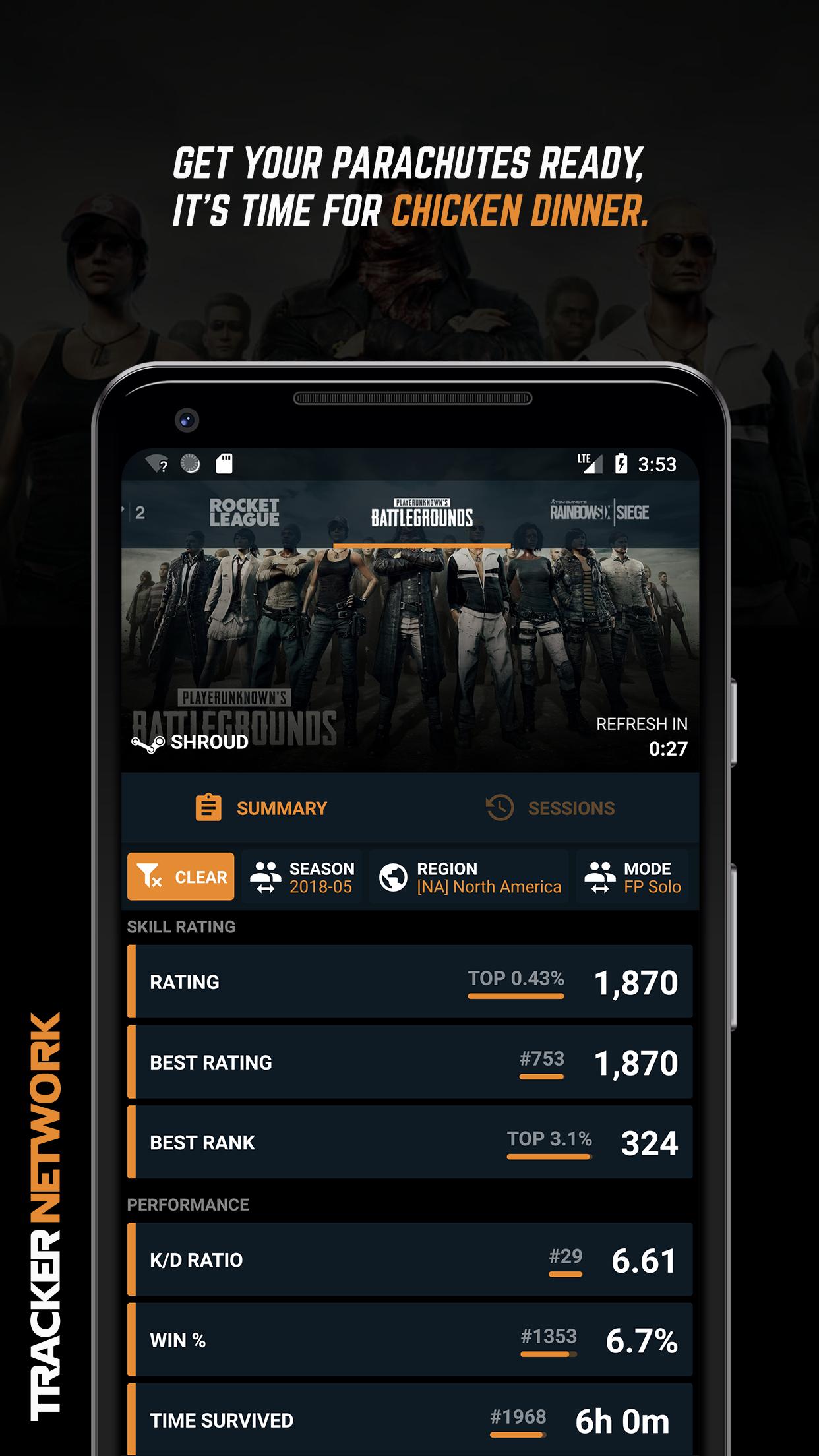 Fortnite Stats by Tracker Network for Android - APK Download