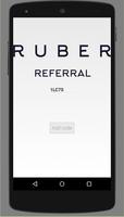 Uber - RUBER REFERRAL CODE APP 스크린샷 1